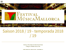 Tablet Screenshot of musicamallorca.com